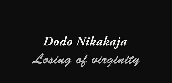  Real virgin Dodo Nikakaja being licked and fucked by Thomas Stone!